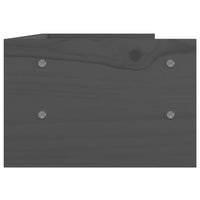 Supporto per Monitor Grigio 50x24x16 cm Legno Massello di Pino cod mxl 63655