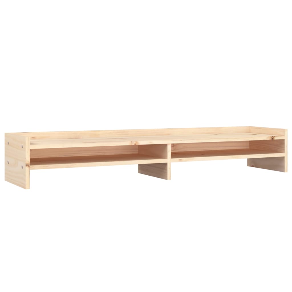 Supporto per Monitor 100x24x16 cm in Legno Massello di Pino cod mxl 65388