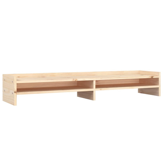 Supporto per Monitor 100x24x16 cm in Legno Massello di Pino cod mxl 65388
