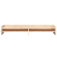 Supporto per Monitor 100x24x16 cm in Legno Massello di Pino 813989
