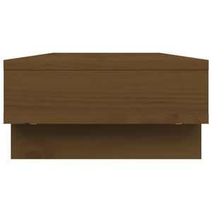 Supporto per monitor 60 x 27 x 14 cm legno massello di pino marrone 02_0021133