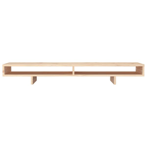 Supporto per Monitor 100x27x14 cm in Legno Massello di Pino 814004
