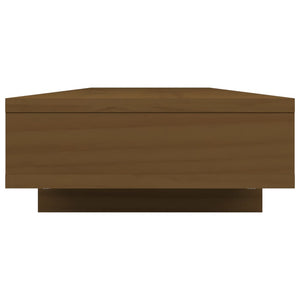 Supporto per monitor 100 x 27 x 14 cm legno di pino massiccio marrone 02_0004470