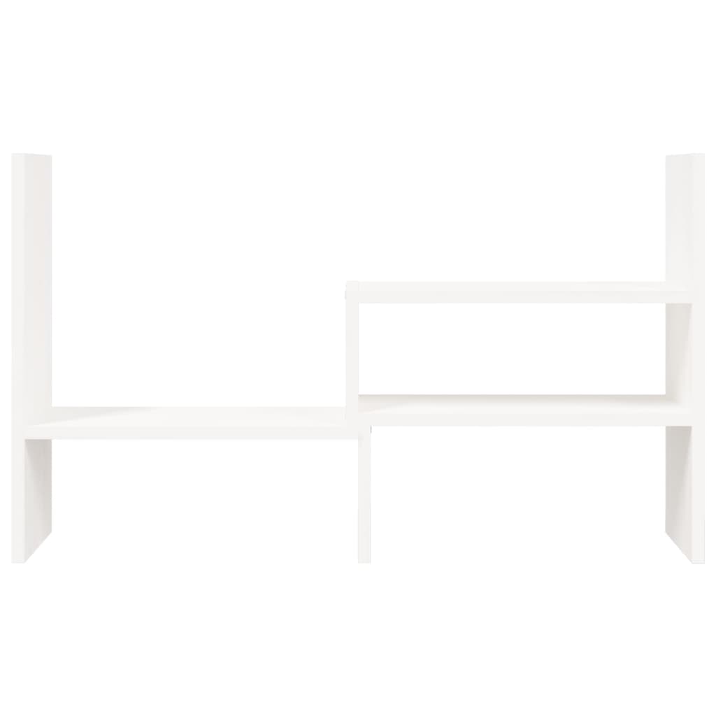 Supporto per monitor (39-72) x 17 x 43 cm legno massello di pino bianco 02_0004416
