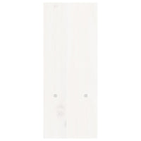 Supporto Monitor Bianco (39-72)x17x43 cm Legno Massello di Pino cod mxl 67734