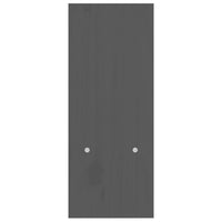 Supporto Monitor Grigio (39-72)x17x43 cm Legno Massello di Pino cod mxl 60885