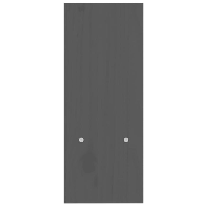 Supporto Monitor Grigio (39-72)x17x43 cm Legno Massello di Pino cod mxl 60885
