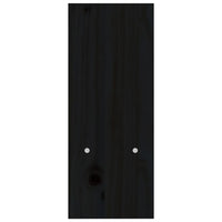 Supporto Monitor Nero (39-72)x17x43 cm Legno Massello di Pino cod mxl 61597