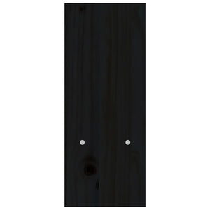 Supporto Monitor Nero (39-72)x17x43 cm Legno Massello di Pino cod mxl 61597