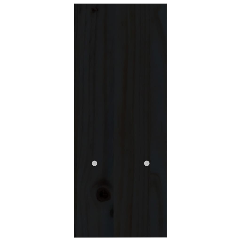 Supporto per monitor nero (39-72) x 17 x 43 cm legno di pino massiccio 02_0004468