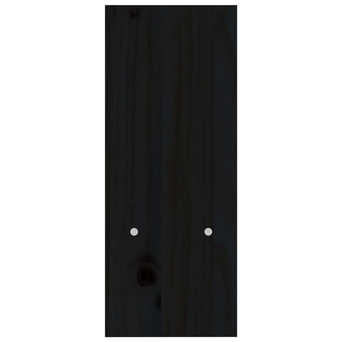 Supporto per monitor nero (39-72) x 17 x 43 cm legno di pino massiccio 02_0004468