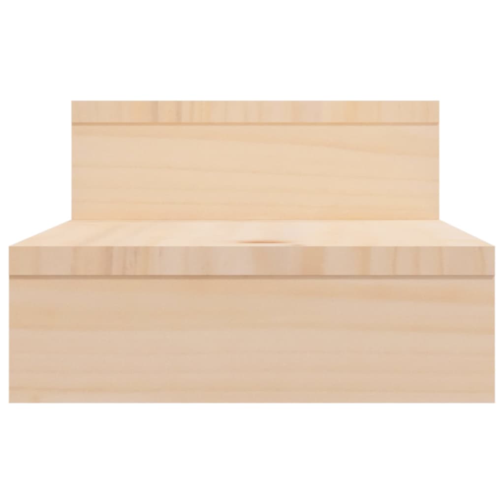Supporto per Monitor (52-101)x22x14 cm Legno Massello di Pino cod mxl 69486