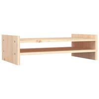 Supporto per monitor 50 x 27 x 15 cm in legno massello di pino 02_0004423