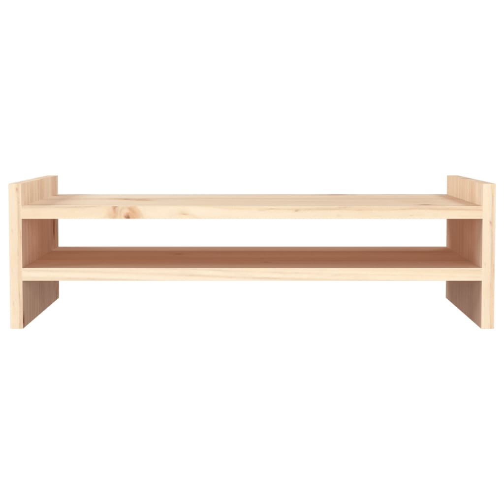 Supporto per monitor 50 x 27 x 15 cm in legno massello di pino 02_0004423