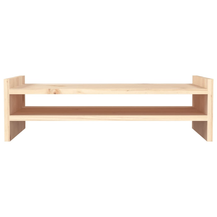 Supporto per monitor 50 x 27 x 15 cm in legno massello di pino 02_0004423