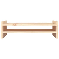 Supporto per Monitor 50x27x15 cm in Legno Massello di Pino cod mxl 78109