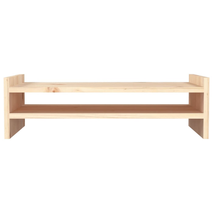 Supporto per Monitor 50x27x15 cm in Legno Massello di Pino cod mxl 78109