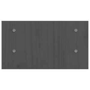 Supporto per Monitor Grigio 50x27x15 cm Legno Massello di Pino cod mxl 60882