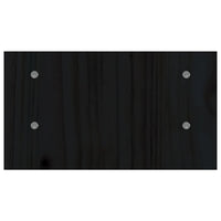 Supporto per Monitor Nero 50x27x15 cm in Legno Massello di Pino cod mxl 60883