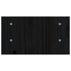 Supporto per Monitor Nero 50x27x15 cm in Legno Massello di Pino cod mxl 60883
