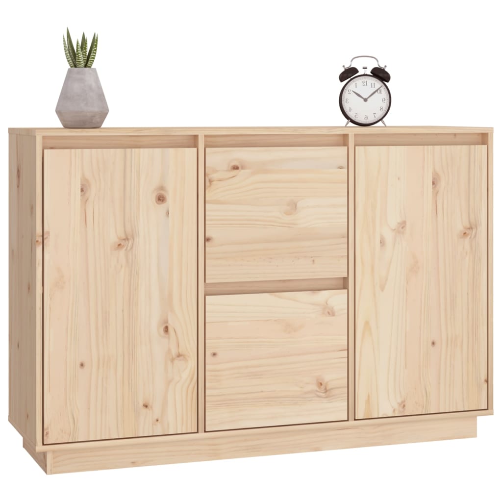 Credenza 111x34x75 cm in Legno Massello di Pino 814309