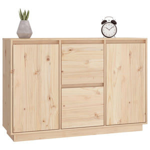 Credenza 111x34x75 cm in Legno Massello di Pino 814309