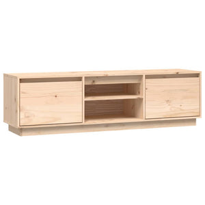 Mobile Porta TV 140x35x40 cm in Legno Massello di Pino cod mxl 33963