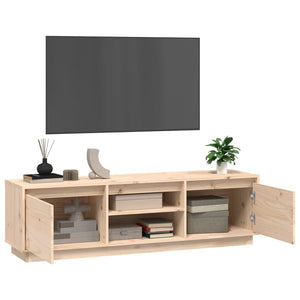 Mobile Porta TV 140x35x40 cm in Legno Massello di Pino 814314
