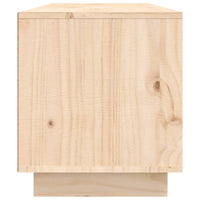 Mobile Porta TV 140x35x40 cm in Legno Massello di Pino 814314