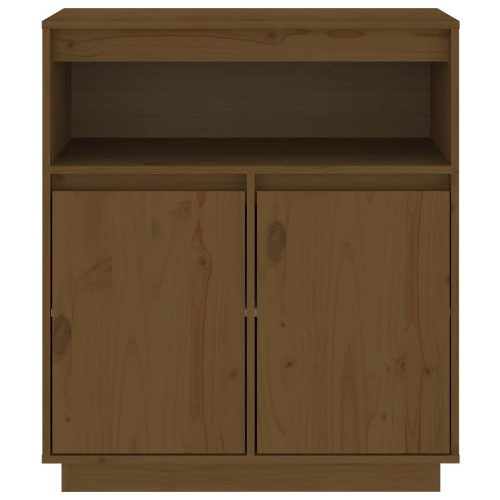 Credenza ambra 70x34x80 cm in Legno Massello di Pino 814387