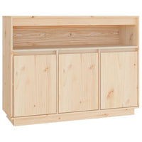 Credenza 104,5x34x80 cm in Legno Massello di Pino 814389