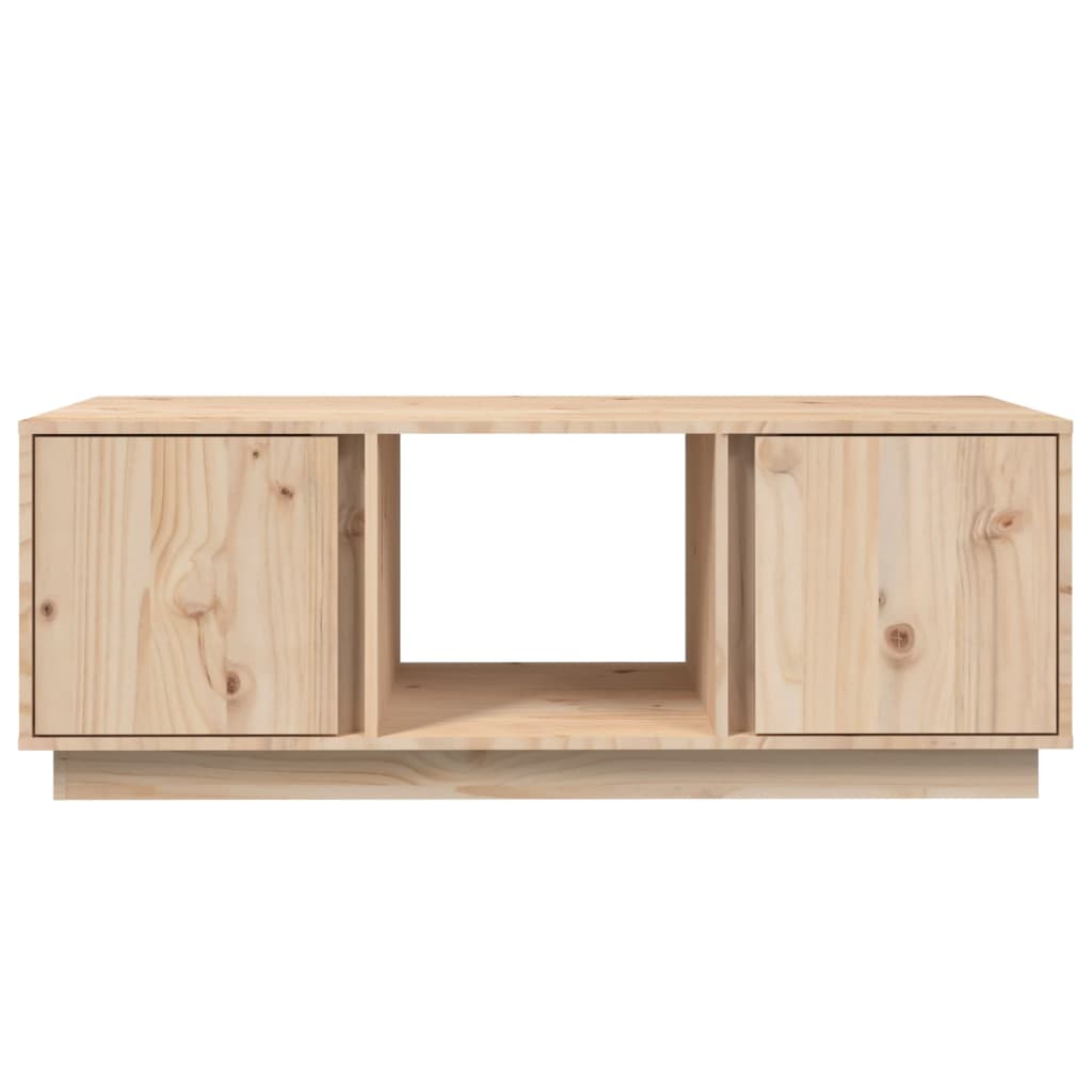 Tavolino da Salotto 110x50x40 cm in Legno Massello di Pino cod mxl 27015