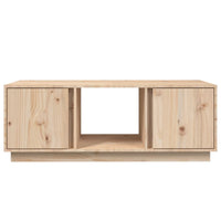Tavolino da Salotto 110x50x40 cm in Legno Massello di Pino cod mxl 27015
