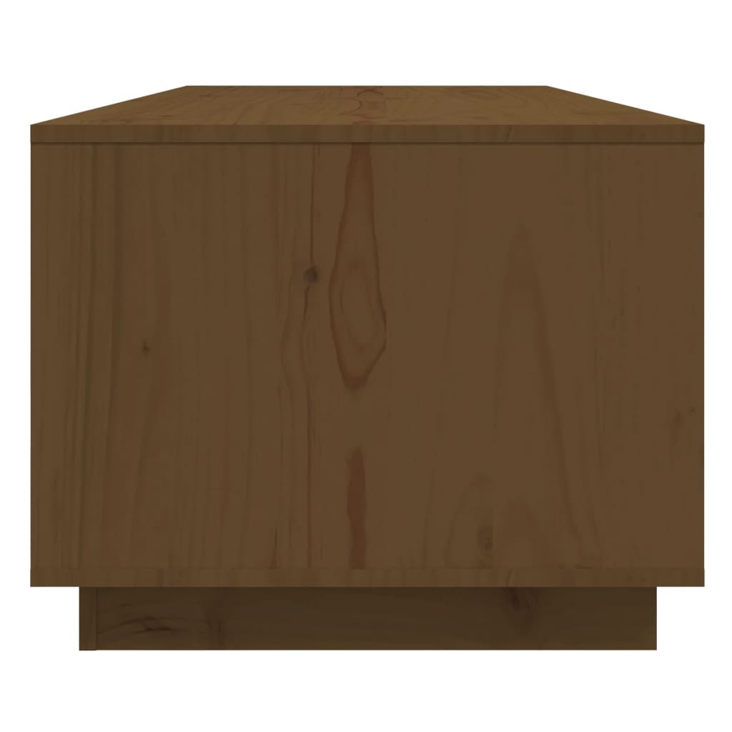Tavolino da Salotto-Tavolino da soggiorno-Tavolo ambra 110x50x40 cm Legno Massello di Pino 304379