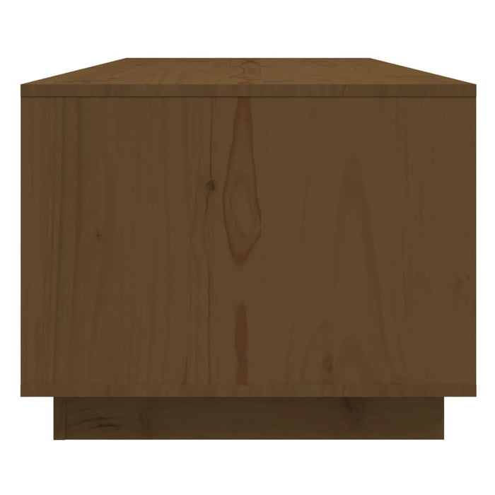 Tavolino da Salotto-Tavolino da soggiorno-Tavolo ambra 110x50x40 cm Legno Massello di Pino 304379