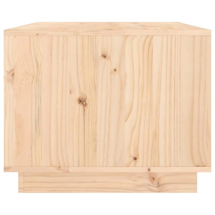 Tavolino da Salotto-Tavolino da soggiorno-Tavolo 80x50x40 cm Legno Massello di Pino 157954