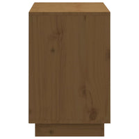 Scarpiera ambra 110x34x52 cm in Legno Massello di Pino 814447