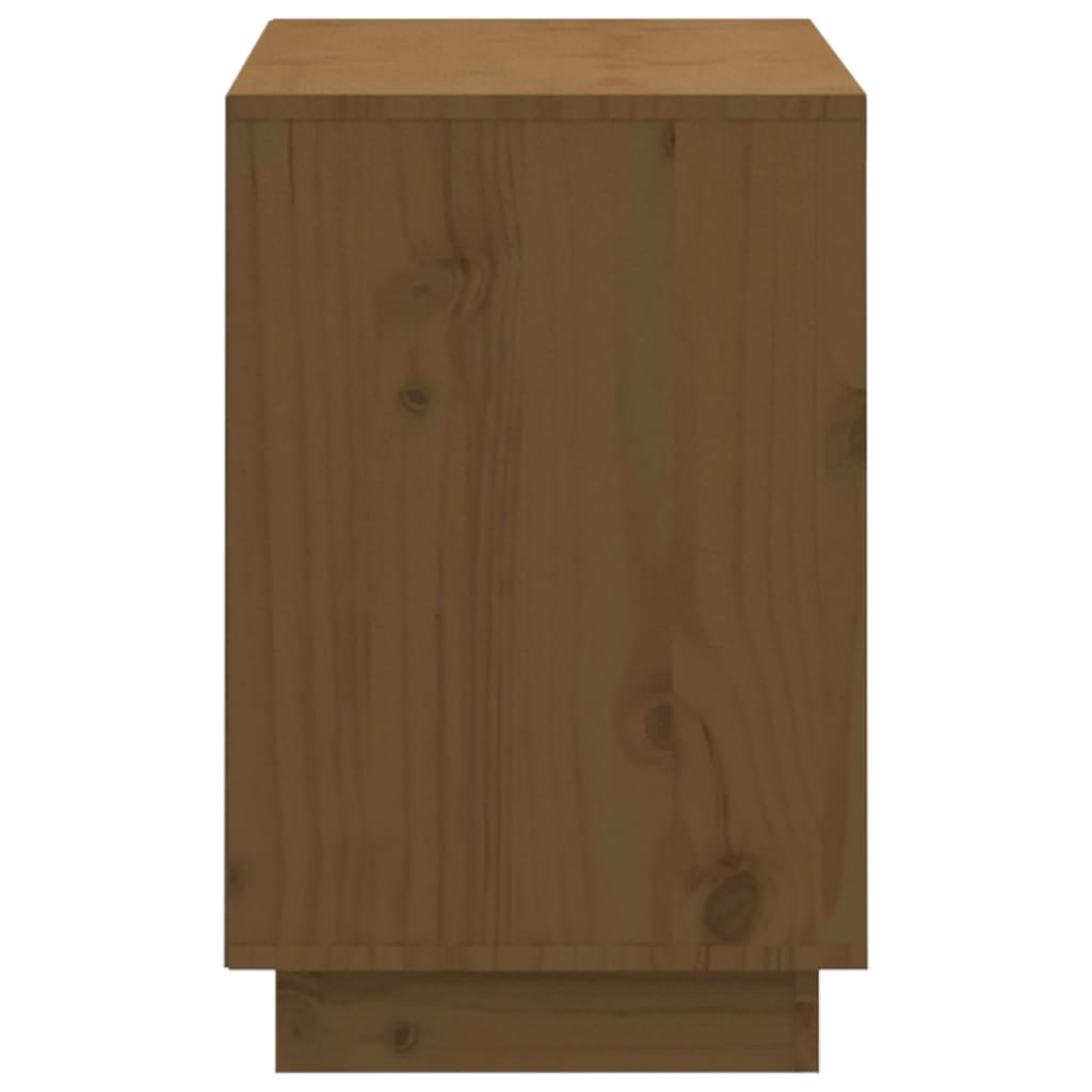 Scarpiera ambra 110x34x52 cm in Legno Massello di Pino 814447