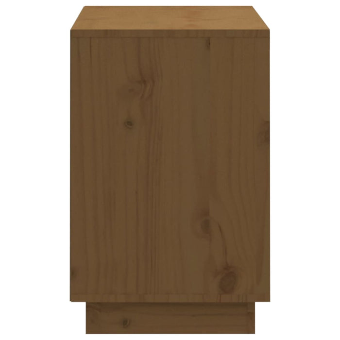 Scarpiera ambra 110x34x52 cm in Legno Massello di Pino 814447