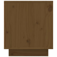 Mobile Porta TV ambra 110x35x40,5 cm in Legno Massello di Pino 814477
