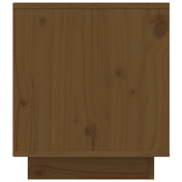 Mobile Porta TV ambra 110x35x40,5 cm in Legno Massello di Pino 814477