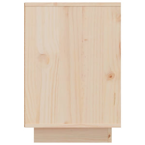 Comodini 2 pz 50x34x50 cm in Legno Massello di Pino 814480
