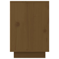 Comodini 2 pz ambra 50x34x50 cm in Legno Massello di Pino 814486