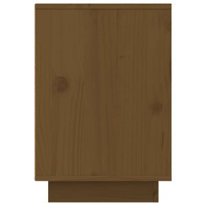 Comodini 2 pz ambra 50x34x50 cm in Legno Massello di Pino 814486