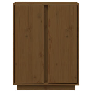 Credenza-Buffet-Armadio da cucina ambra 60x35x80 cm in Legno Massello di Pino