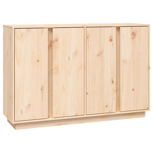 Credenza-Buffet-Armadio da cucina 120x35x80 cm in Legno Massello di Pino