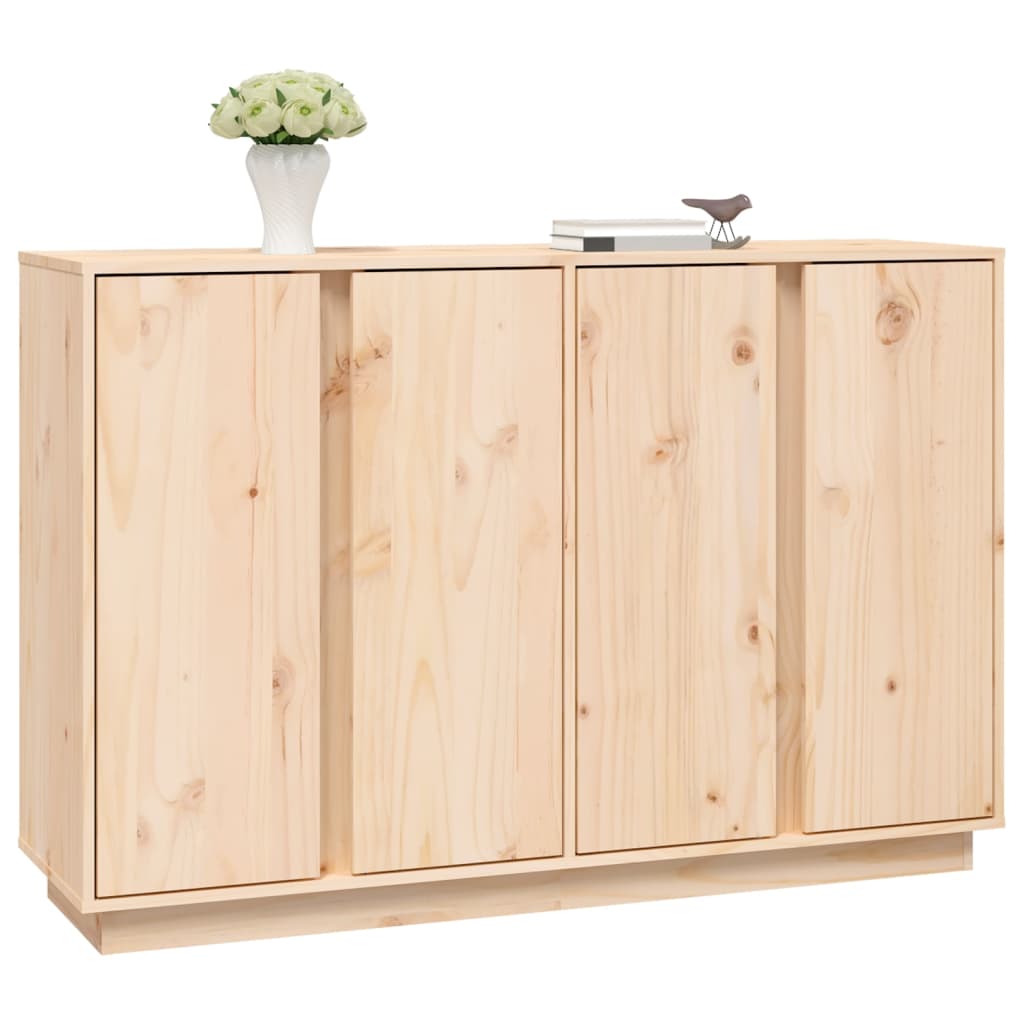 Credenza 120x35x80 cm in Legno Massello di Pino 814494