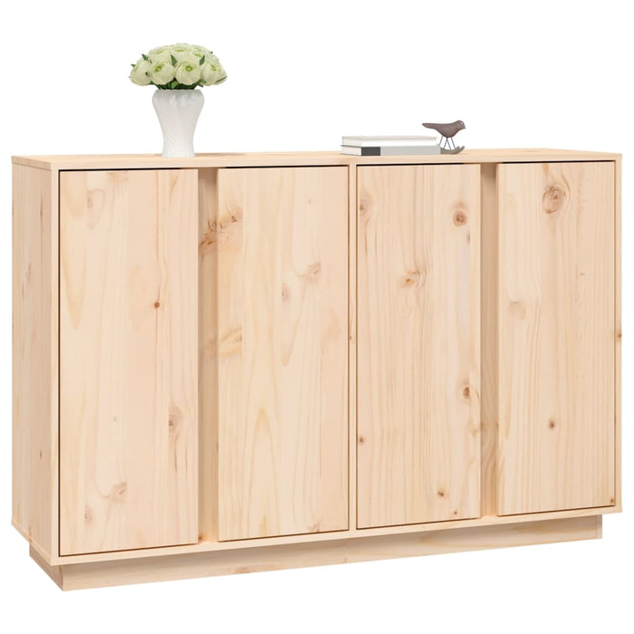 Credenza 120x35x80 cm in Legno Massello di Pino 814494