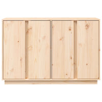 Credenza 120x35x80 cm in Legno Massello di Pino