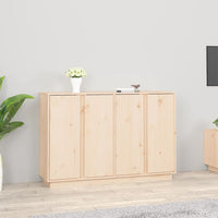 Credenza 120x35x80 cm in Legno Massello di Pino 814494